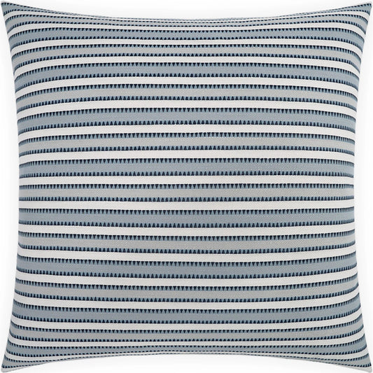 Calica Indoor/Outdoor Pillow by DV Kap Home in azure. Made from 100% poly (uv) in a unique style.