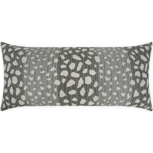 Deerskin Lumbar Indoor/Outdoor Pillow by DV Kap Home in flannel. Made from 100% polypropylene in a unique style.