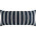 Seaport Lumbar Indoor/Outdoor Pillow by DV Kap Home. Made from 100% polypropylene in a coastal style.