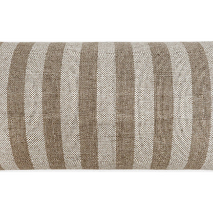 Seaport Lumbar Indoor/Outdoor Pillow by DV Kap Home. Made from 100% polypropylene in a coastal style.