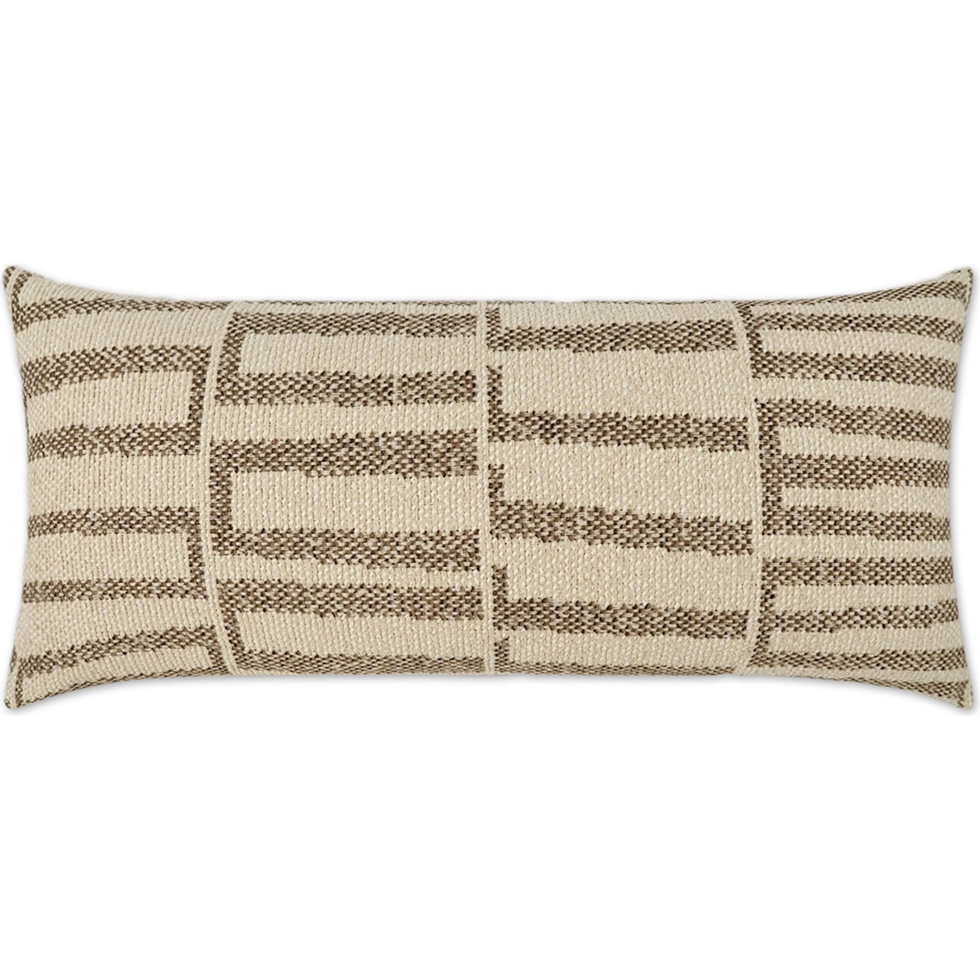 Sotis Lumbar Indoor/Outdoor Pillow by DV Kap Home. Made from 82.49% poly(uv), 17.51% olefin(uv) in a transitional style.