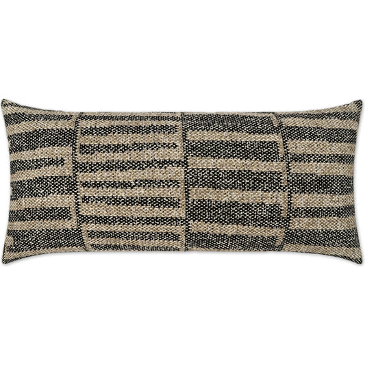 Sotis Lumbar Indoor/Outdoor Pillow by DV Kap Home in quarry. Made from 82.49% poly(uv), 17.51% olefin(uv) in a unique style.