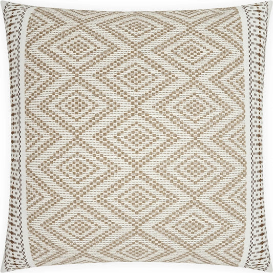 Wanderer Indoor/Outdoor Pillow by DV Kap Home. Made from 98% sunbrella® acrylic, 2% sunbrella® polyester in a unique style.