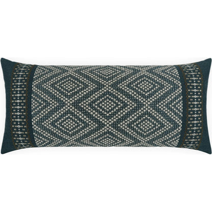Wanderer Lumbar Indoor/Outdoor Pillow by DV Kap Home. Made from 98% sunbrella® acrylic, 2% sunbrella® polyester in a eclectic & global style.