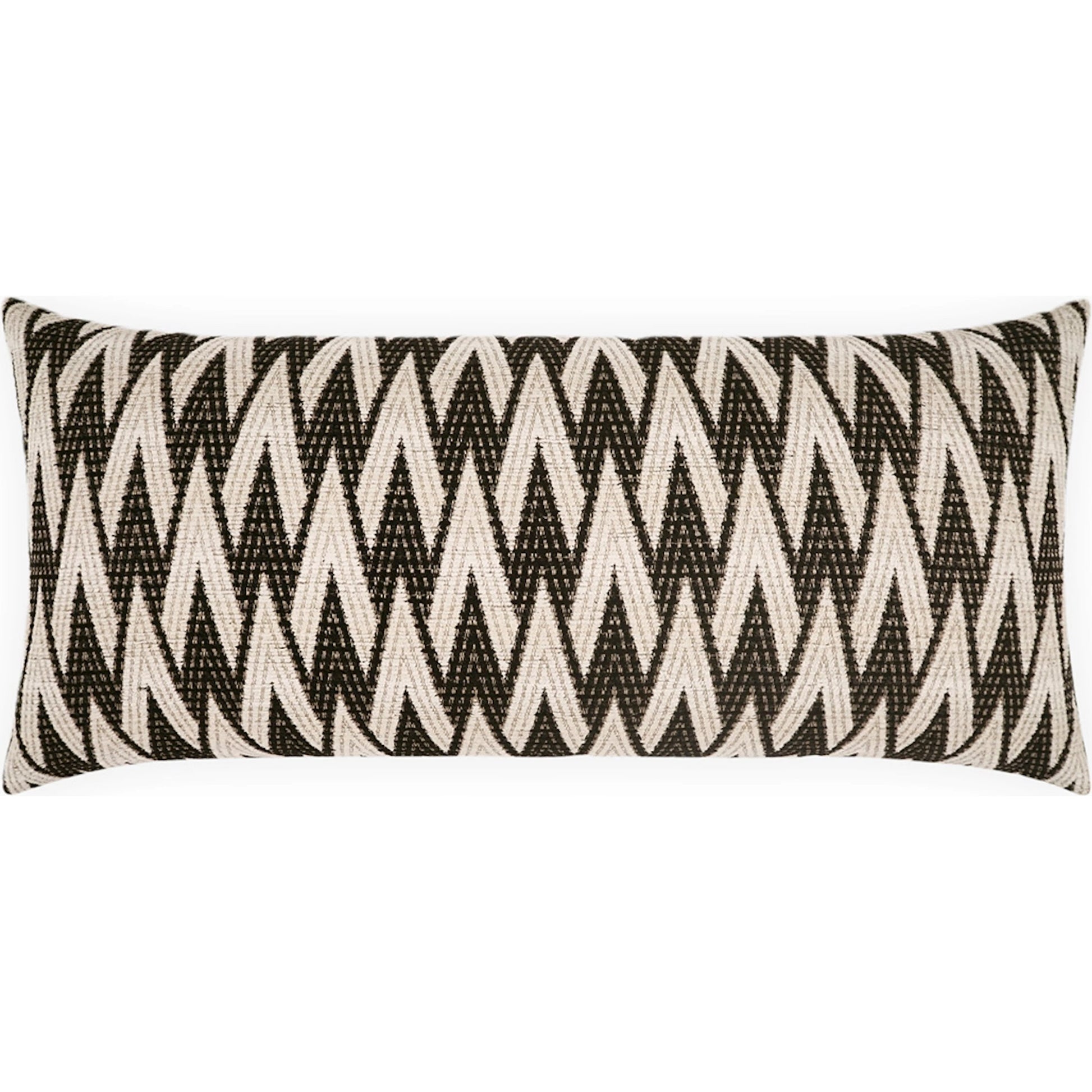 Clukey Lumbar Indoor/Outdoor Pillow by DV Kap Home. Made from 55.65% polyester (uv), 44.35% olefin (uv) in a traditional style.