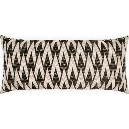 Clukey Lumbar Indoor/Outdoor Pillow by DV Kap Home. Made from 55.65% polyester (uv), 44.35% olefin (uv) in a unique style.