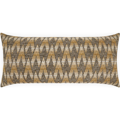 Clukey Lumbar Indoor/Outdoor Pillow by DV Kap Home. Made from 55.65% polyester (uv), 44.35% olefin (uv) in a traditional style.