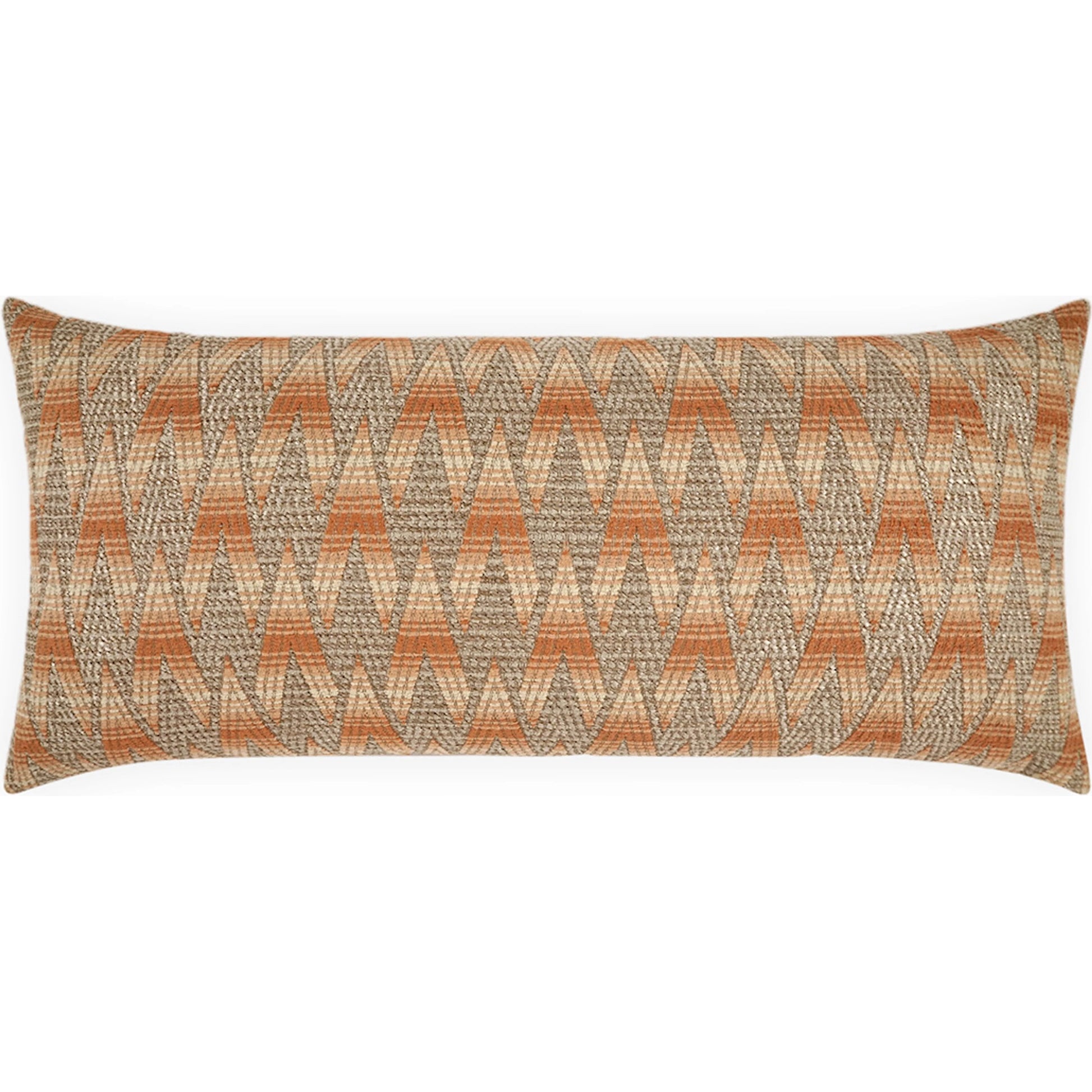 Clukey Lumbar Indoor/Outdoor Pillow by DV Kap Home. Made from 55.65% polyester (uv), 44.35% olefin (uv) in a traditional style.