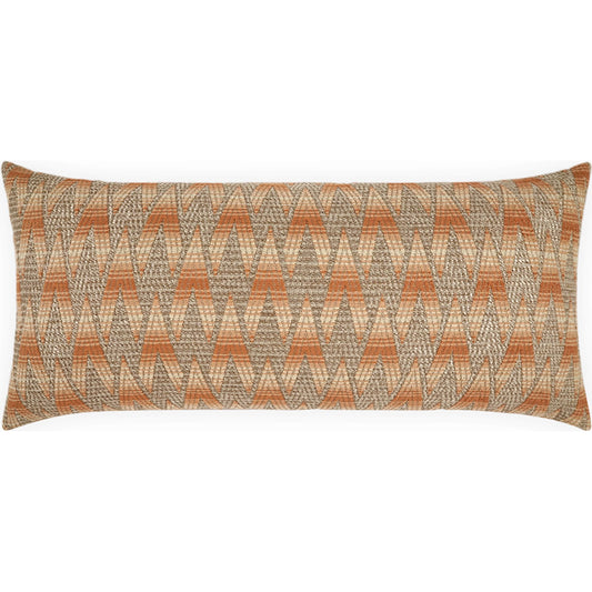 Clukey Lumbar Indoor/Outdoor Pillow by DV Kap Home. Made from 55.65% polyester (uv), 44.35% olefin (uv) in a unique style.