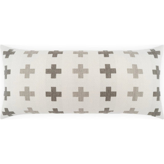 Mastix Lumbar Indoor/Outdoor Pillow by DV Kap Home. Made from 100% sunbrella® acrylic in a unique style.