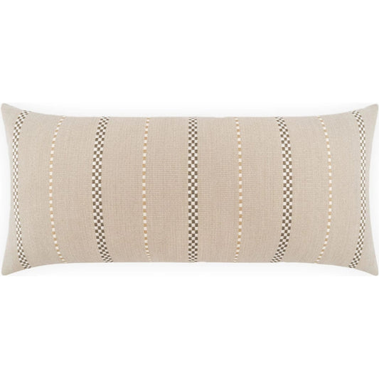 Linger Lumbar Indoor/Outdoor Pillow by DV Kap Home. Made from 100% sunbrella® acrylic in a unique style.