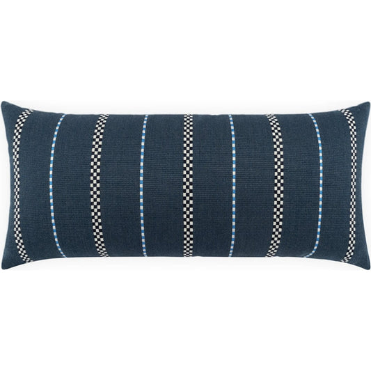 Linger Lumbar Indoor/Outdoor Pillow by DV Kap Home. Made from 100% sunbrella® acrylic in a unique style.