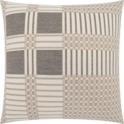 Covenant Indoor/Outdoor Pillow by DV Kap Home in malt. Made from 98% sunbrella® acrylic, 2% sunbrella® polyester in a unique style.