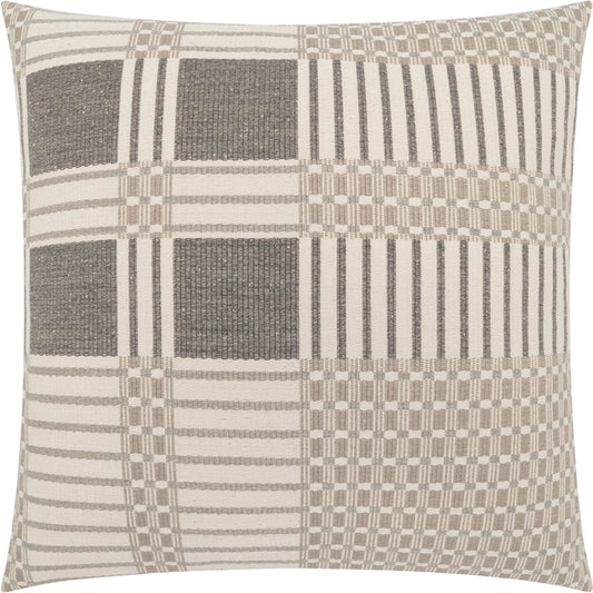 Covenant Indoor/Outdoor Pillow by DV Kap Home in malt. Made from 98% sunbrella® acrylic, 2% sunbrella® polyester in a unique style.