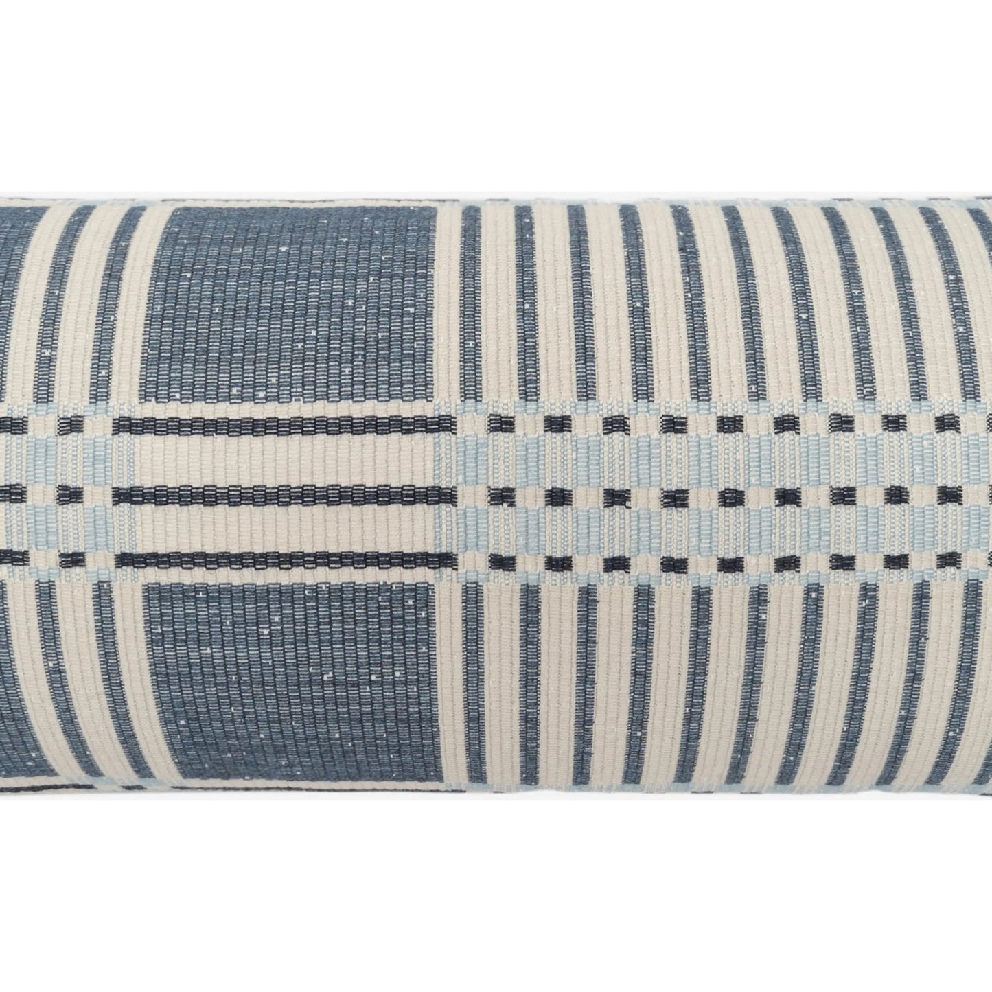 003 SI-2533619 | Closeup | Covenant Lumbar Indoor/Outdoor Pillow by DV Kap Home. Made from 98% sunbrella® acrylic, 2% sunbrella® polyester in a unique style.