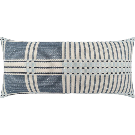 Covenant Lumbar Indoor/Outdoor Pillow by DV Kap Home. Made from 98% sunbrella® acrylic, 2% sunbrella® polyester in a unique style.