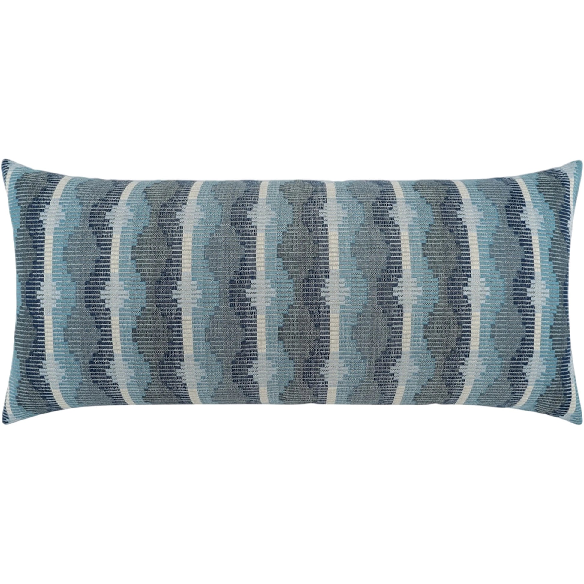 Beckon Lumbar Indoor/Outdoor Pillow by DV Kap Home. Made from 100% sunbrella® acrylic in a unique style.