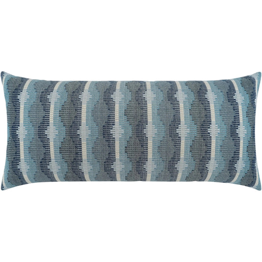Beckon Lumbar Indoor/Outdoor Pillow by DV Kap Home. Made from 100% sunbrella® acrylic in a unique style.