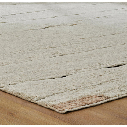 Odyssey Rug - OD1830 by Kalaty in white. Made from wool in a unique style.