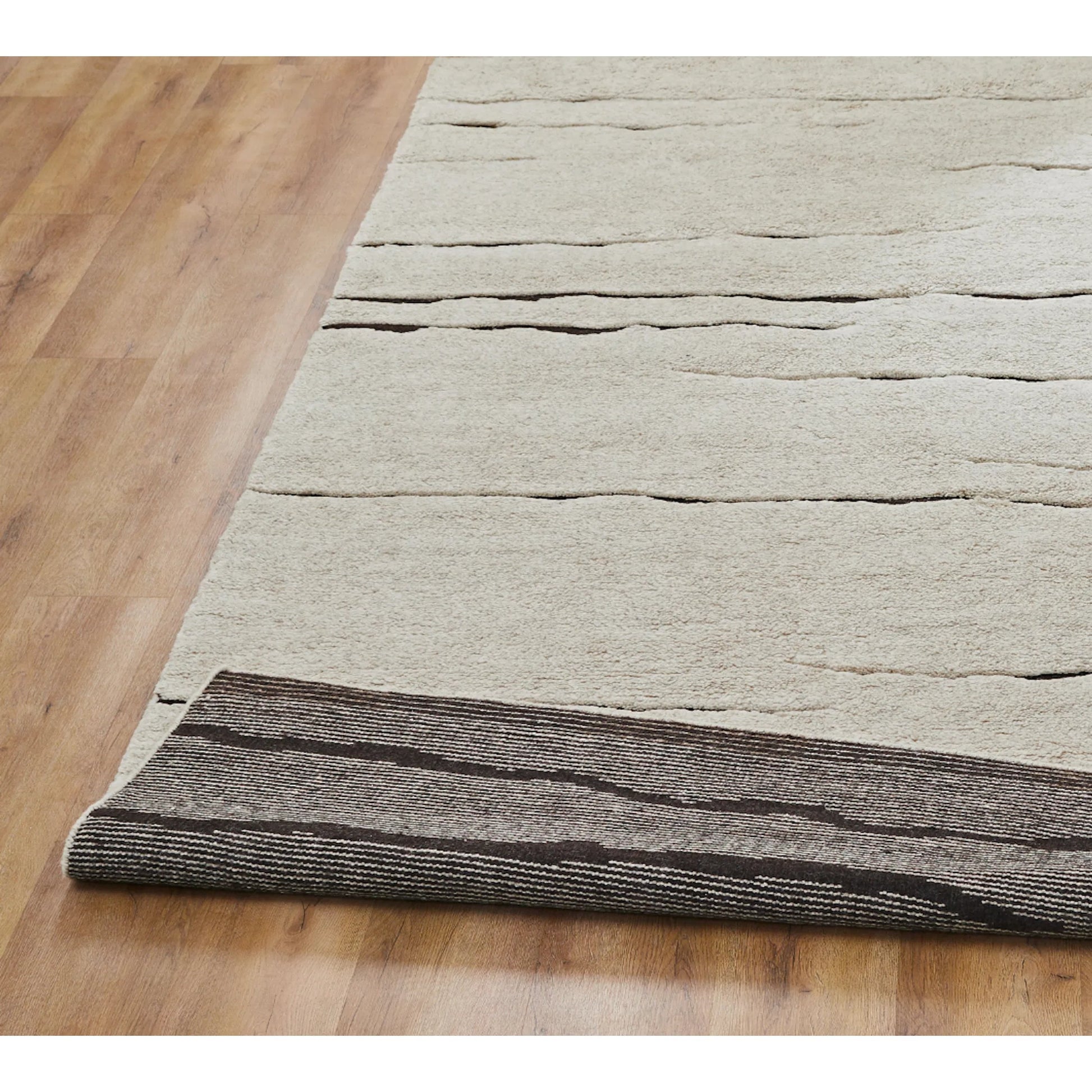 Odyssey Rug - OD1830 by Kalaty in white. Made from wool in a unique style.