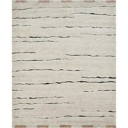 Odyssey Rug - OD1830 by Kalaty in white. Made from wool in a unique style.