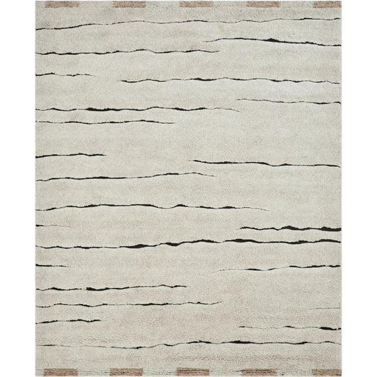 Odyssey Rug - OD1830 by Kalaty in white. Made from wool in a unique style.