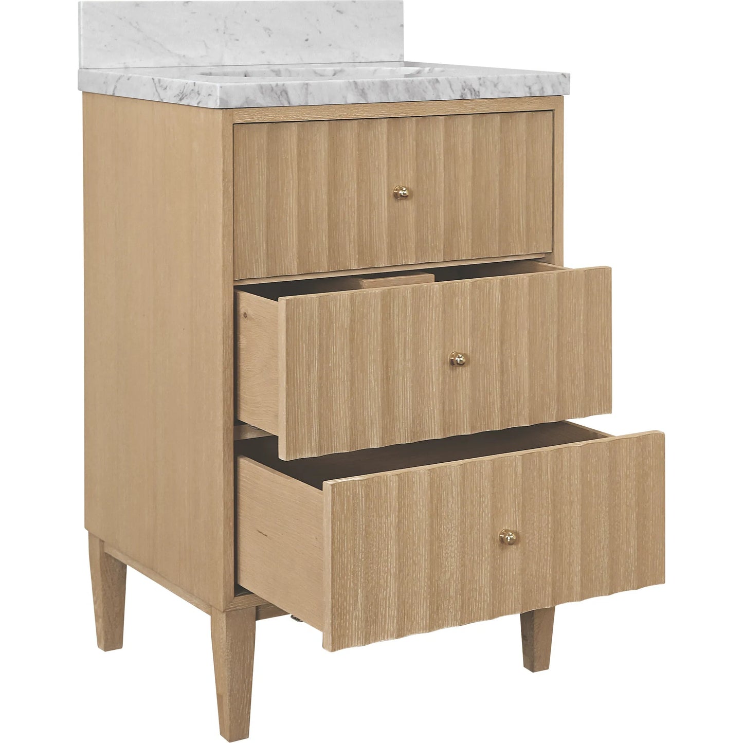 006 SI-2538674 | Additional Silo | Odin 48" Bath Vanity by Worlds Away in cerused oak. Made from unique in a transitional style.