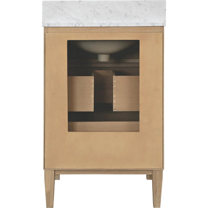 Odin 48" Bath Vanity by Worlds Away in cerused oak. Made from unique in a transitional style.