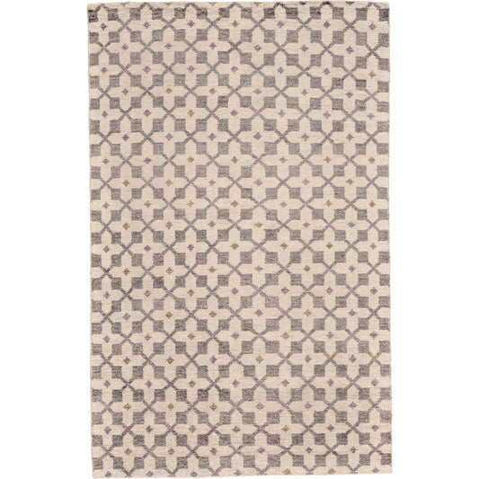 Parker Diamond Rug - I6050 by Feizy in ivory, gray. Made from viscose, polyester in a unique style.