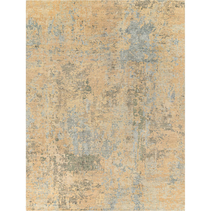 Odyssey ODY-2301 Rug by Surya in tan, beige, denim, dark blue, sage, charcoal. Made from 100% wool in a unique style.