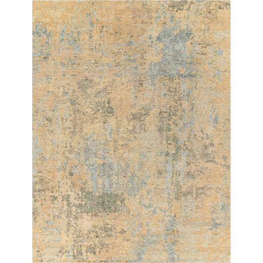 Odyssey Rug - 29607 by Surya in tan, beige, denim, dark blue, sage, charcoal. Made from 100% wool in a unique style.