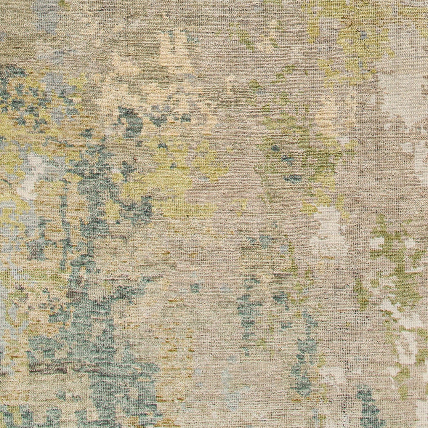 003 SI-1887780,SI-1887781,SI-1887782,SI-1887783,SI-1887784 | Closeup | Odyssey ODY-2303 Rug by Surya in cream, tan, medium gray, gray, denim, blue. Made from 100% wool in a unique style.