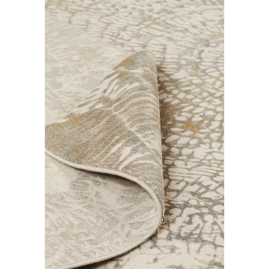 Parker Transitional Rug - 3702F by Feizy in ivory, tan, gray. Made from viscose, polyester in a unique style.