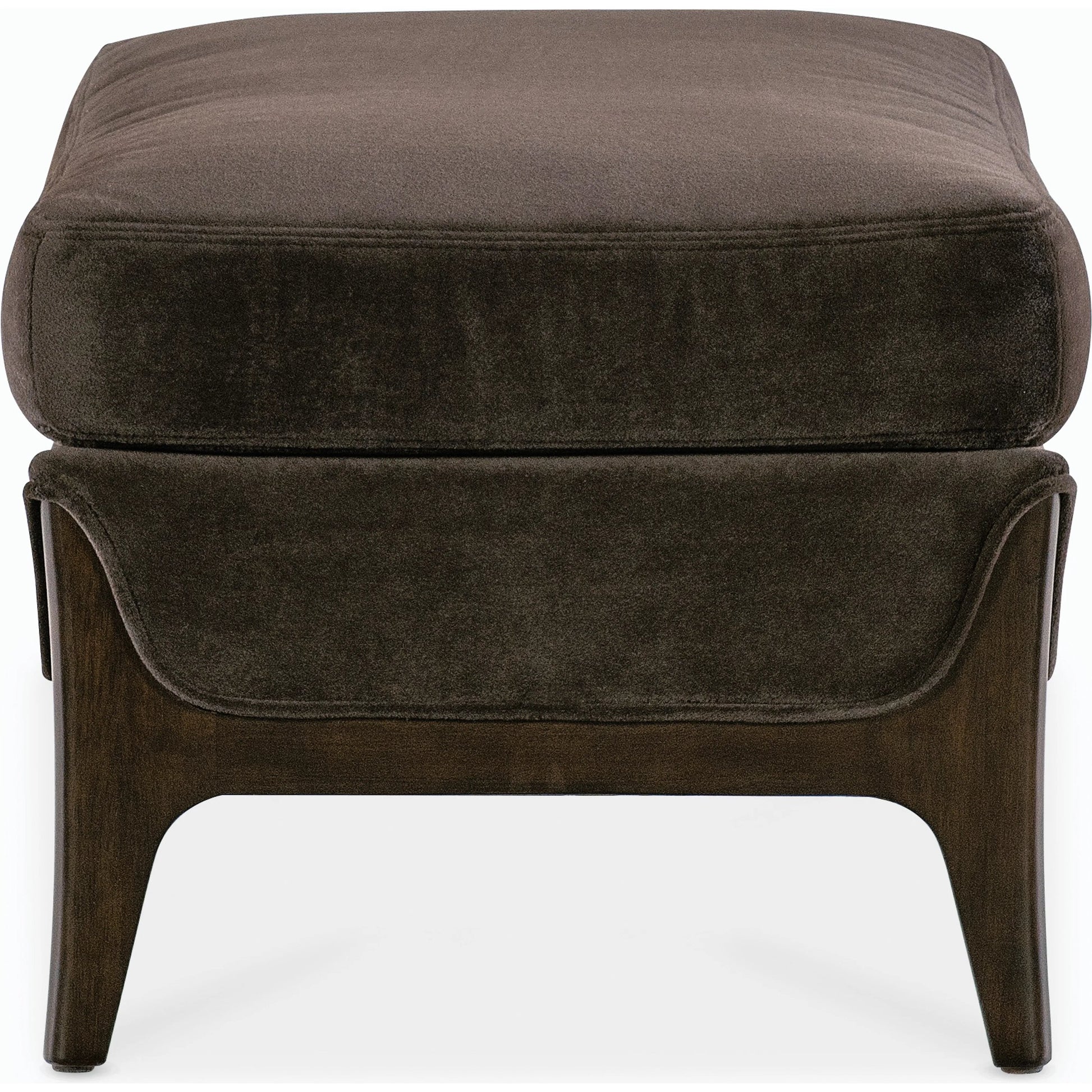 Sophia Ottoman by Hooker Furniture in rich cathedral cherry. Made from unique in a modern style.