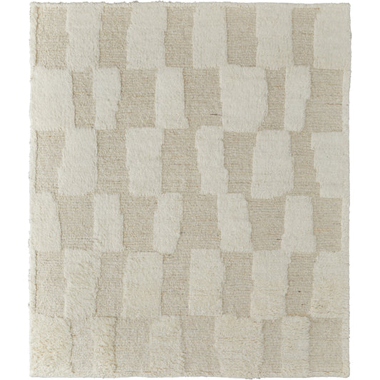 Ashby Transitional Geometric Rug - 8908F by Feizy in tan, ivory. Made from wool in a unique style.
