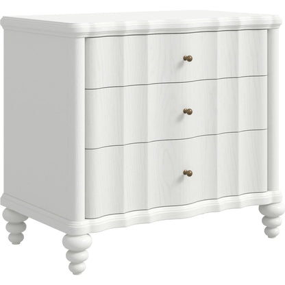 Haven Nightstand by A.R.T. Furniture. Made from parawood solids, oak veneer in a transitional style.