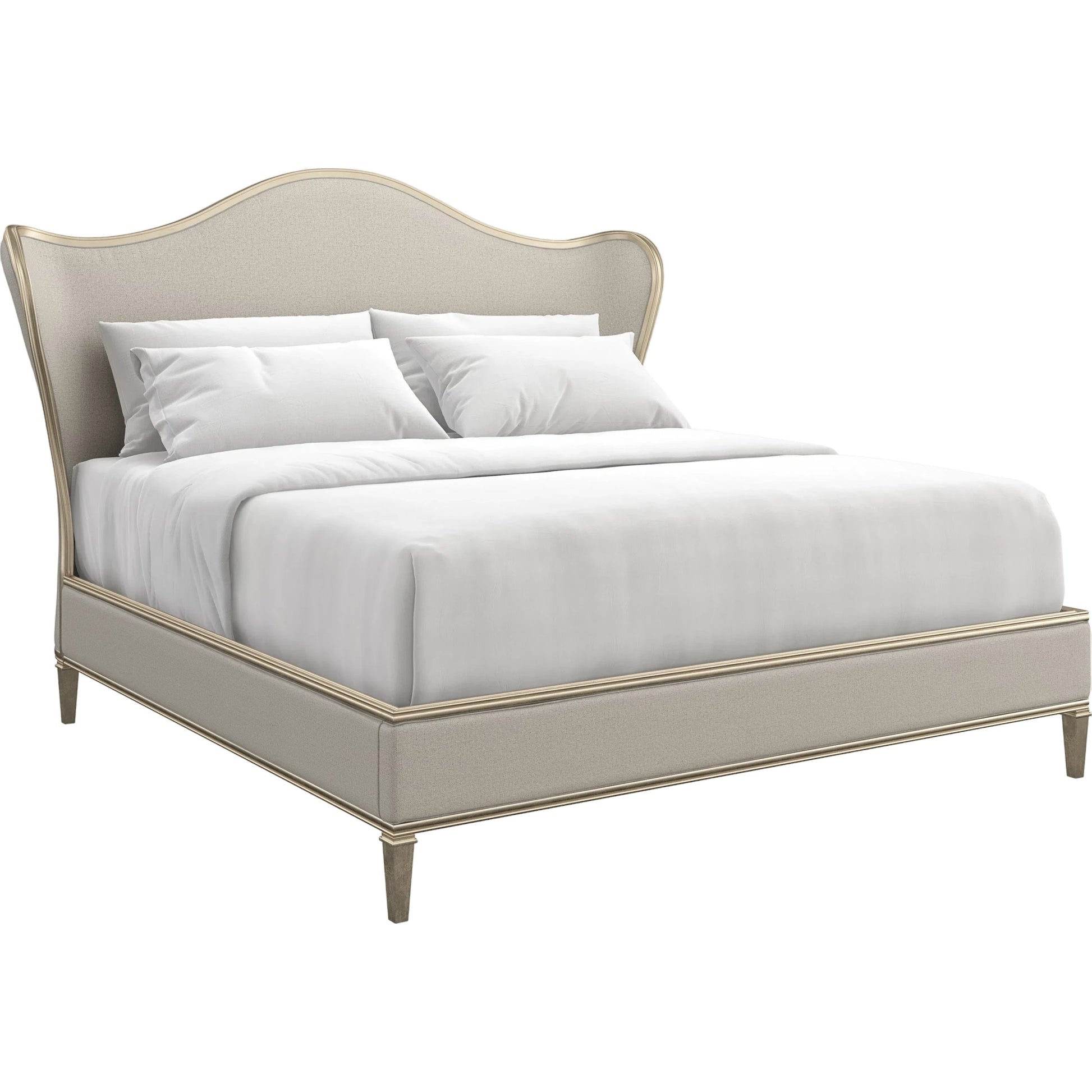 Beadtime Beauty Bed by Caracole. Made from birch in a transitional style.