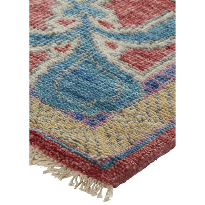 Beall Traditional Oriental Rug - 6633F by Feizy in blue, red, yellow. Made from wool in a unique style.
