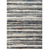 Gray, Light Beige, Dark Blue / 2' x 2'11"