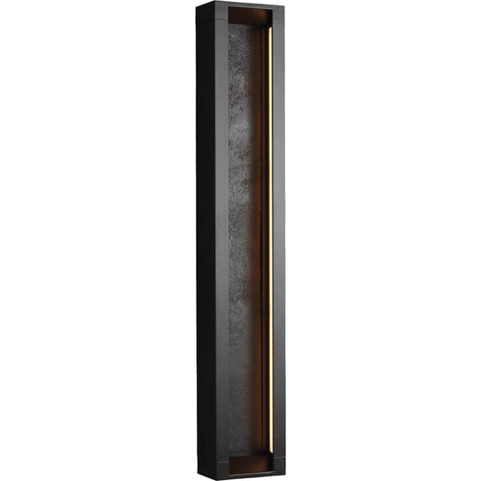 Mattix Outdoor Wall by Generation Lighting in oil rubbed bronze. Made from cast aluminum in a modern style.