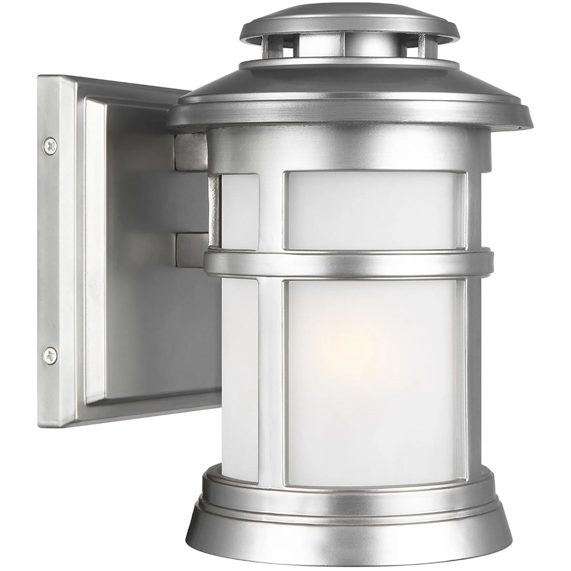 Newport Wall Lantern by Generation Lighting. Made from stonestrong in a traditional style.