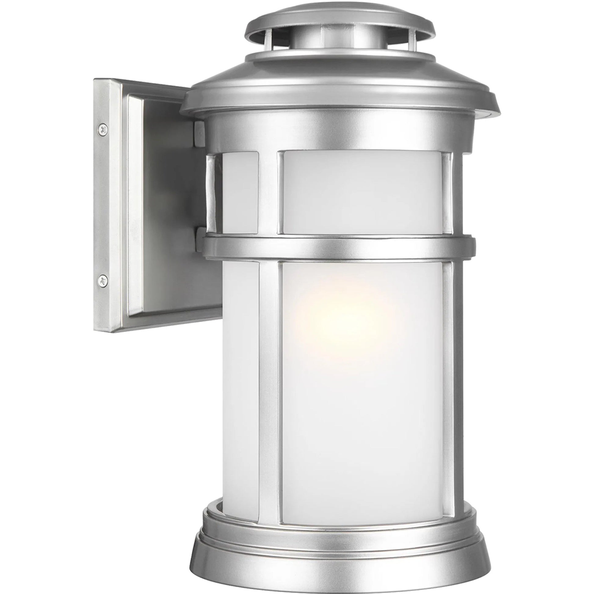 Newport Wall Lantern by Generation Lighting. Made from stonestrong in a traditional style.