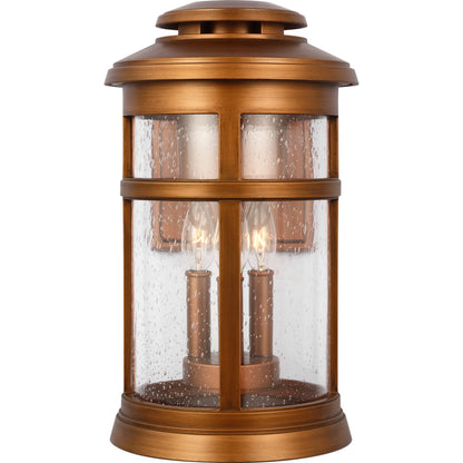 Newport Lantern by Visual Comfort & Co. in natural copper. Made from stonestrong in a cottage & farmhouse style.