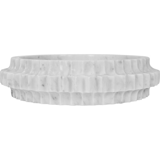 Olin Round Marble Tray by Worlds Away. Made from unique in a unique style.