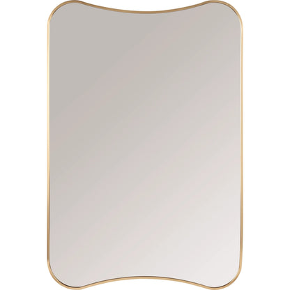 Bellona Mirror - 525187 by Livabliss in brushed gold. Made from frame: aluminum in a modern style.