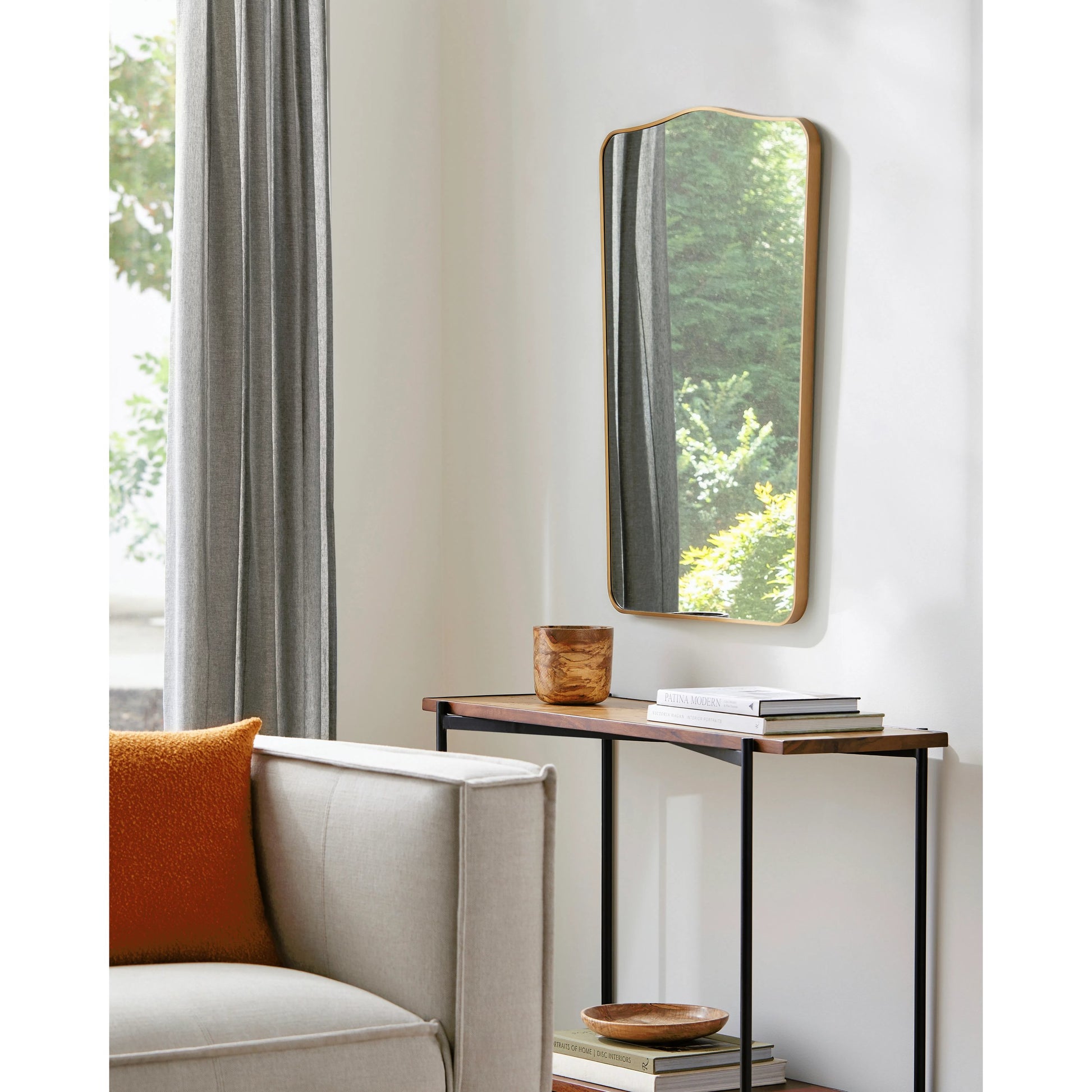 Bellona Mirror- 525194 by Livabliss. Made from aluminum in a modern style.
