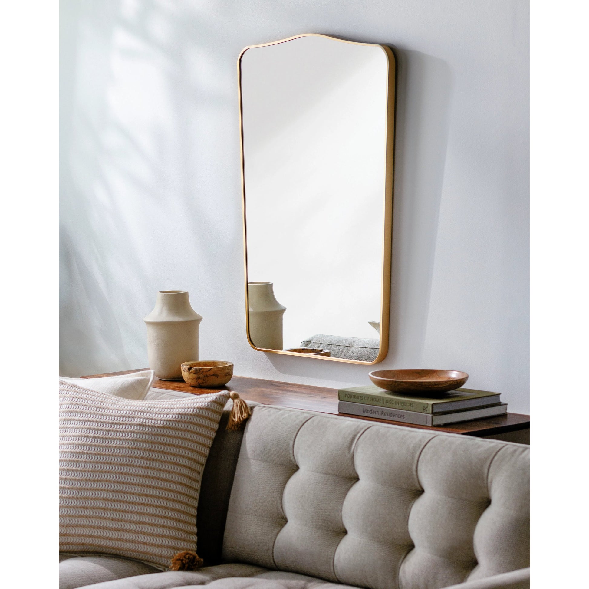 Bellona Mirror- 525194 by Livabliss. Made from aluminum in a modern style.
