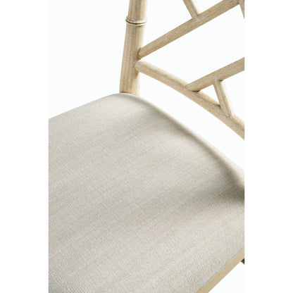 Timeless Saros Chippendale Bamboo Side Chair by Jonathan Charles. Made from unique in a modern style.