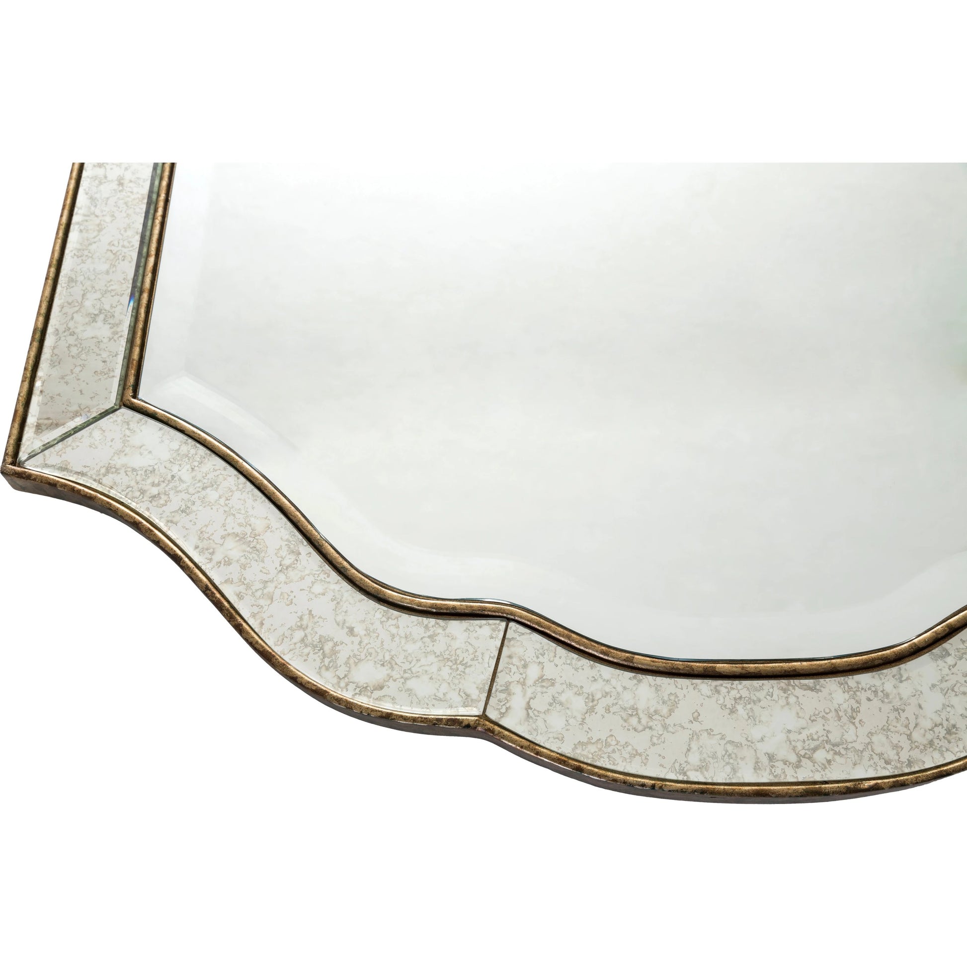 Oleander - 16703 by Livabliss in mirrored. Made from mdf in a traditional style.