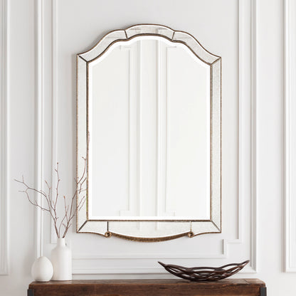 Oleander - 16703 by Livabliss in mirrored. Made from mdf in a traditional style.